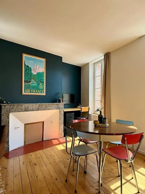 L'Heure Bleue, Grand T2 Style & Lumineux Lägenhet Montauban