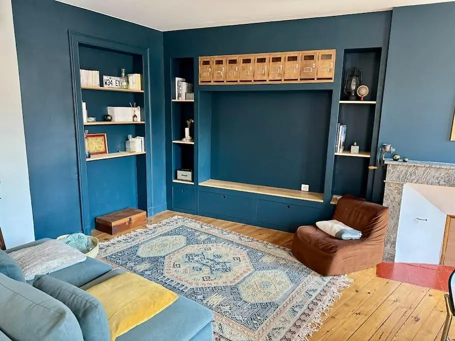 L'Heure Bleue, Grand T2 Style & Lumineux Lägenhet Montauban Frankrike